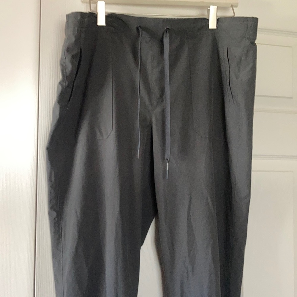 Eddie Bauer size 14 hiking pants joggers grey